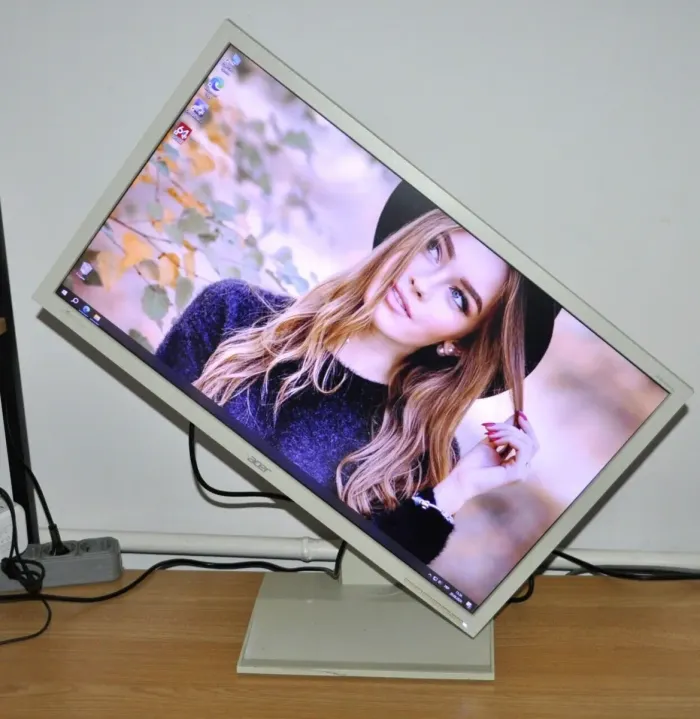 Монітор Б-клас Acer B243HL / 24" (1920x1080) TN / VGA, DVI / Старовинні колонки 1x 1W / VESA 100x100 б/в - зображення 5