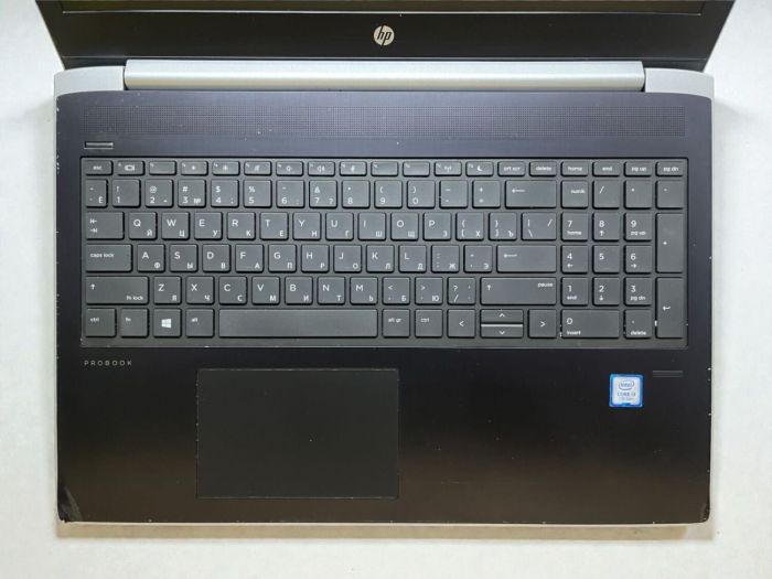 Ноутбук Б-клас HP ProBook 450 G5 / 15.6" (1366x768) TN / Intel Core i3-7100U (2 (4) ядра по 2.4 GHz) / 4 GB DDR4 / 256 GB SSD / Intel HD Graphics 620 / WebCam б/в - изображение 3