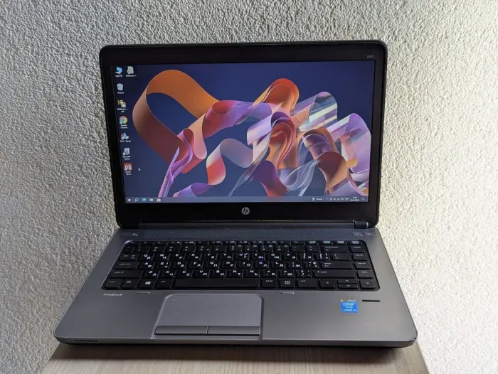 Ноутбук Б-клас HP ProBook 640 G1 / 14" (1600x900) TN / Intel Core i5-4200M (2 (4) ядра по 2.5 - 3.1 GHz) / 8 GB DDR3 / 128 GB SSD / Intel HD Graphics 4600 / WebCam / DVD-ROM б/в - зображення 3