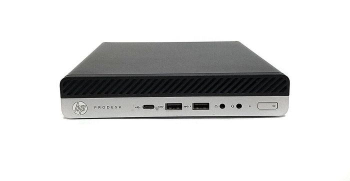 Неттоп HP ProDesk 600 G5 DM USFF / Intel Core i3-9100T (4 ядра по 3.1 - 3.7 GHz) / 8 GB DDR4 / 256 GB SSD M.2 NVMe / Intel UHD Graphics 630 / Win 11 Pro Lic б/в - изображение 2