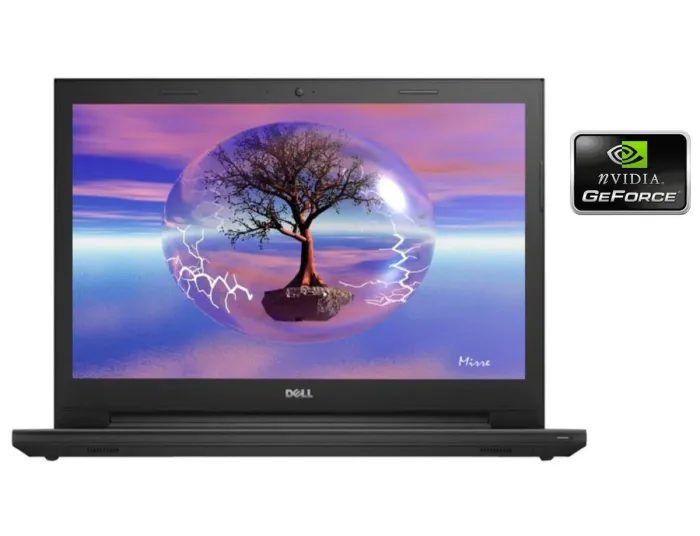 Ноутбук Б-клас Dell Inspiron 3542 / 15.6" (1366x768) TN / Intel Core i3-4005U (2 (4) ядра по 1.7) / 8 GB DDR3 / 240 GB SSD / nVidia GeForce 920M, 2 GB DDR3, 64-bit / WebCam б/в - зображення 1