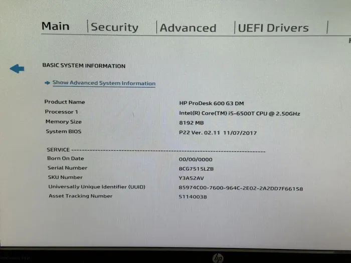 Неттоп HP ProDesk 600 G3 Mini USFF / Intel Core i5-6500T (4 ядра по 2.5 - 3.1 GHz) / 8 GB DDR4 / 240 GB SSD / Intel HD Graphics 530 / DisplayPort б/в - зображення 7