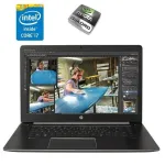 Мобільна робоча станція HP ZBook Studio G3 / 15.6" (1920x1080) IPS / Intel Core i7-6700HQ (4 (8) ядра по 2.6 - 3.5 GHz) / 32 GB DDR4 / 960 GB SSD / nVidia Quadro M1000M, 4 GB GDDR5, 128-bit / WebCam б/в