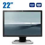 Монітор HP L2245wg/22" (1680x1050) TN/VGA, DVI, USB-Hub/VESA 100x100 + Кабель живлення б/в