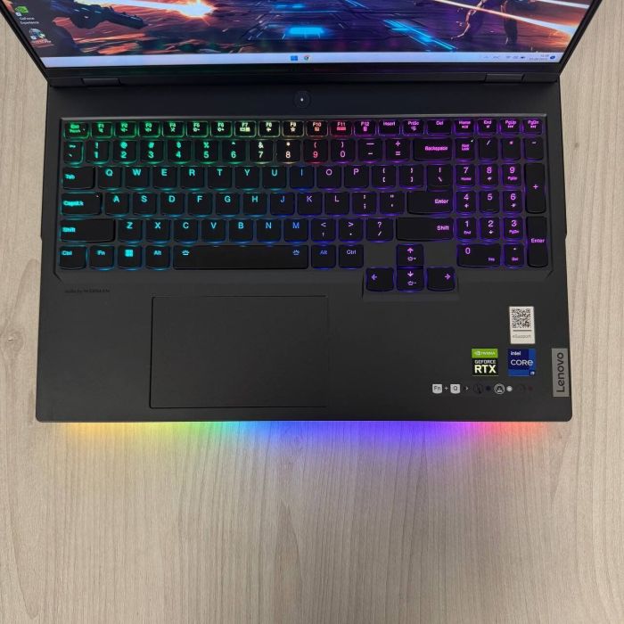 Ігровий ноутбук Б-клас Lenovo Legion Pro 7 16IRX8H / 16" (2560x1600) IPS / Intel Core i9-13900HX (24 (32) ядра по 3.9 - 5.4 GHz) / 32 GB DDR5 / 1000 GB SSD NVMe / nVidia GeForce RTX 4080, 12 GB GDDR6, 192-bit / WebCam б/в - зображення 7