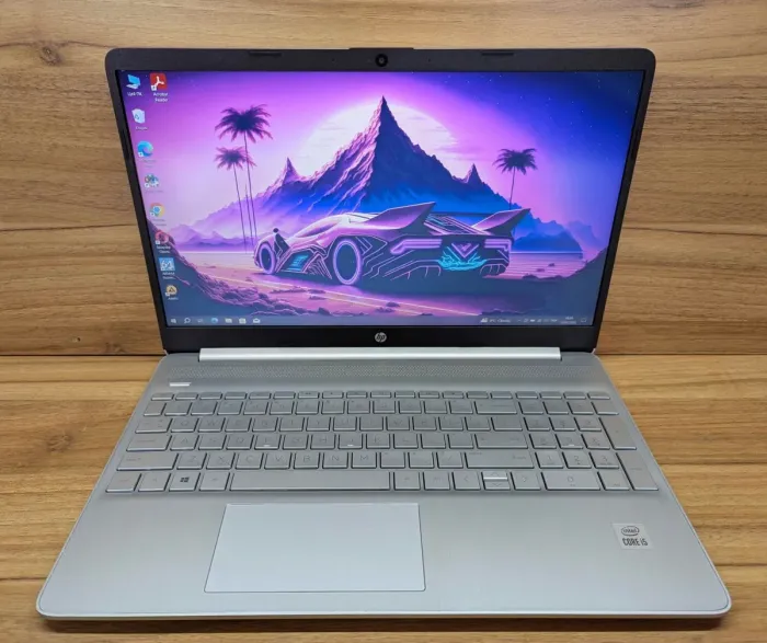 Ультрабук HP 15-dy1036nr / 15.6" (1920x1080) IPS / Intel Core i5-1035G1 (4 (8) ядра по 1.0 - 3.6 GHz) / 8 GB DDR4 / 480 GB SSD / Intel UHD Graphics / WebCam / Windows 10 б/в - зображення 2