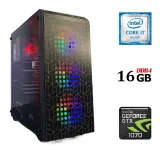 Ігровий ПК GTL Tower / Intel Core i7-6700 (4 (8) ядра по 3.4 - 4.0 GHz) / 16 GB DDR4 / 500 GB SSD / nVidia GeForce GTX 1070, 8 GB GDDR5, 256-bit б/в