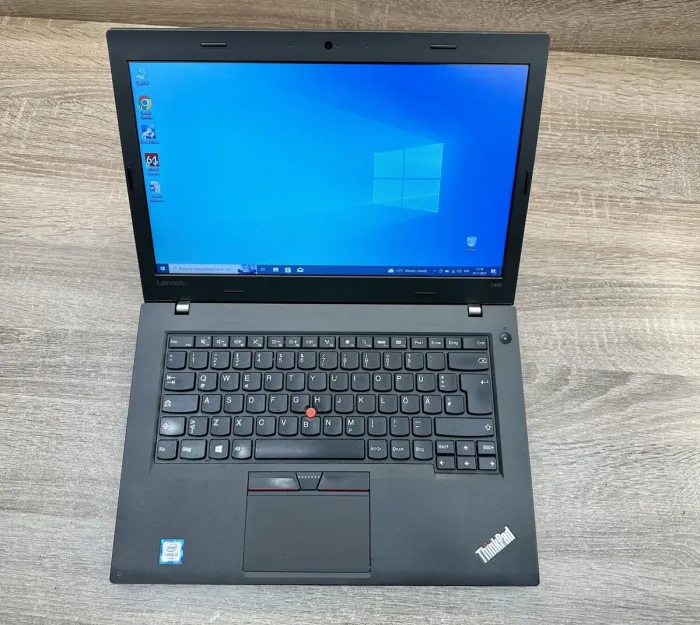 Ультрабук Lenovo ThinkPad L460 / 14" (1366x768) TN / Intel Core i3-6100U (2 (4) ядра по 2.3 GHz) / 8 GB DDR3 / 240 GB SSD / Intel HD Graphics 520 / WebCam / Windows 10 Pro б/в - зображення 9