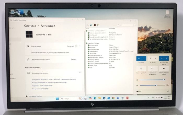 Ігровий ультрабук Б-класу HP EliteBook 850 G7 / 15,6" (1920x1080) IPS / Intel Core i5-10310U (4 (8) ядра по 1,7 - 4,4 ГГц) / 16 ГБ DDR4 / 256 ГБ SSD NVMe / nVidia GeForce MX250, 2 ГБ GDDR5, 64-біт / WebCam / Win 11 Pro б/в - зображення 10