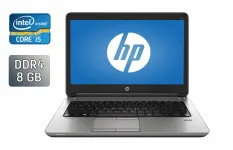 Ноутбук Б-клас HP ProBook 640 G2 / 14" (1366x768) TN / Intel Core i5-6300U (2 (4) ядра по 2.4 - 3.0 GHz) / 8 GB DDR4 / 256 GB SSD / Intel HD Graphics 520 / WebCam / Fingerprint / Windows 10 б/в