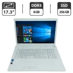 Ноутбук Б-клас Toshiba Satellite C70 / 17.3" (1600x900) TN / Intel Core i3-4005U (2 (4) ядра по 1.7 GHz) / 8 GB DDR3 / 256 GB SSD / Intel HD Graphics 4400 / WebCam б/в
