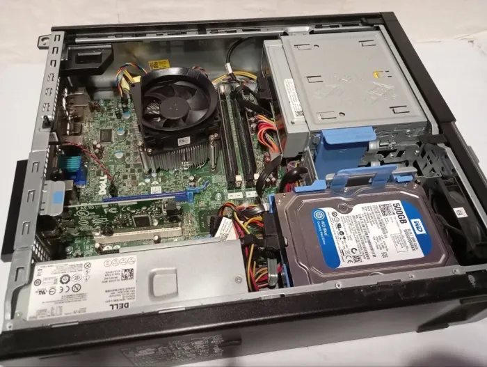 ПК Б-клас Dell OptiPlex 7010 SFF / Intel Core i5-3470S (4 ядра по 2.9 - 3.6 GHz) / 16 GB DDR3 / 500 GB HDD / Intel HD Graphics 2500 / DVD-RW б/в - зображення 5