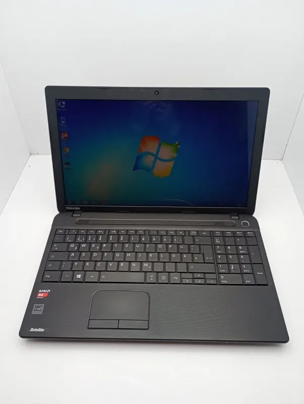 Ноутбук Toshiba Satellite C50D / 15.6" (1366x768) TN / AMD A4-5000 (4 ядра по 1.5 GHz) / 8 GB DDR3 / 1000 GB HDD / AMD Radeon HD 8330 Graphics / WebCam б/в - зображення 7