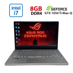 Ігровий ультрабук Б-класу Dell XPS 9570 / 15,6" (1920x1080) IPS / Intel Core i7-8750H (6 (12) ядра по 2,2 - 4,1 ГГц) / 8 ГБ DDR4 / 256 ГБ SSD / nVidia GeForce GTX 1050 Ti Max-Q, 4 ГБ GDDR5, 128-біт / WebCam б/в