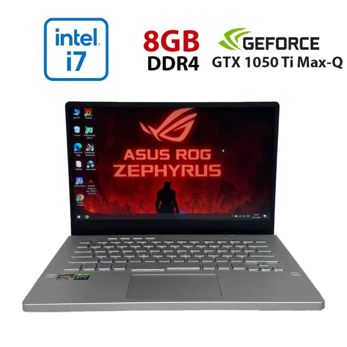 Ігровий ультрабук Б-класу Dell XPS 9570 / 15,6" (1920x1080) IPS / Intel Core i7-8750H (6 (12) ядра по 2,2 - 4,1 ГГц) / 8 ГБ DDR4 / 256 ГБ SSD / nVidia GeForce GTX 1050 Ti Max-Q, 4 ГБ GDDR5, 128-біт / WebCam б/в - изображение 1