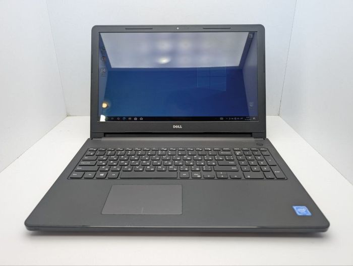 Ноутбук Dell Inspiron 15-3552 / 15.6" (1366x768) TN / Intel Celeron N3050 (2 (4) ядра по 1.6 - 2.16 GHz) / 8 GB DDR3 / 128 GB SSD / Intel HD Graphics / WebCam / DVD-ROM б/в - зображення 2