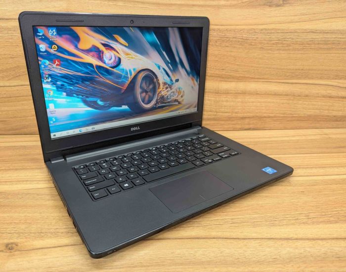 Ноутбук Dell Inspiron 14-3452 / 14" (1366x768) TN / Intel Celeron N3050 (2 ядра по 1.6 - 2.16 GHz) / 4 GB DDR3 / 32 GB SSD / Intel HD Graphics N3000 Series / WebCam / Windows 10 б/в - зображення 4
