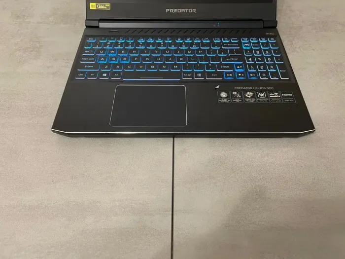 Ігровий ноутбук Acer Predator Helios 300 PH315-53 / 15.6" (1920x1080) IPS / Intel Core i7-10750H (6 (12) ядер по 2.6 - 5.0 GHz) / 16 GB DDR4 / 512 GB SSD M.2 + 2000 GB HDD / nVidia GeForce RTX 3060, 6 GB GDDR6, 192-bit / WebCam / USB 3.2 б/в - зображення 6