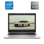 Ноутбук Б-клас HP ProBook 640 G5 / 14" (1920x1080) IPS / Intel Core i5-8265U (4 (8) ядра по 1.6 - 3.9 GHz) / 8 GB DDR4 / 256 GB SSD / Intel UHD Graphics 620 / WebCam / TouchID / Windows 10 б/в