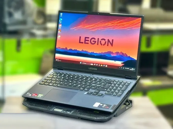 Ігровий ноутбук Lenovo Legion 5 15ACH6H / 15,6" (1920x1080) IPS / AMD Ryzen 5 5600H (6 (12) ядер по 3,3 - 4,2 ГГц) / 16 ГБ DDR4 / 512 ГБ SSD M.2 / nVidia GeForce RTX 3060, 6 ГБ GDDR6, 192-біт / Веб-камера / Win 11 Home б/в - изображение 4