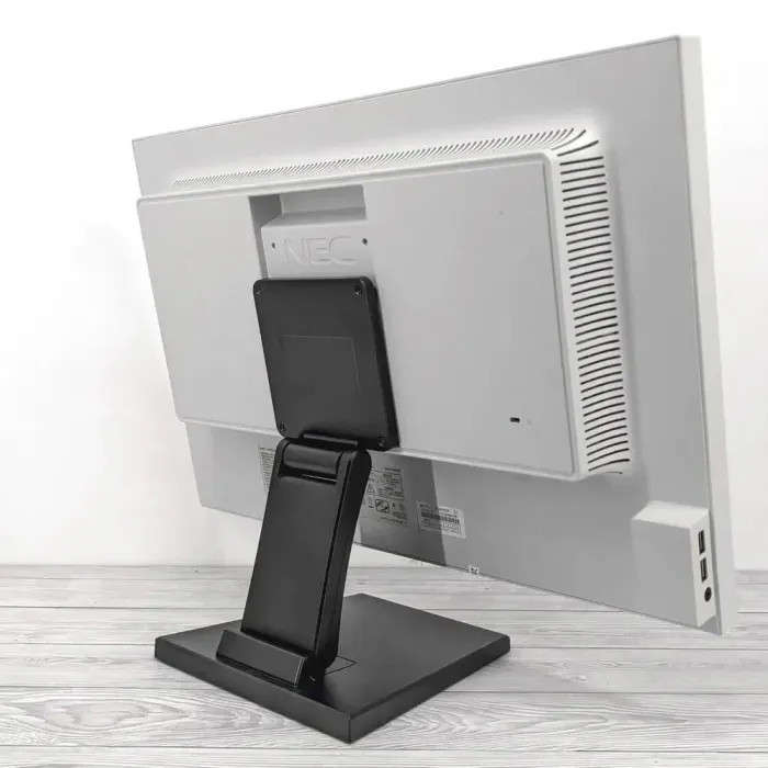 Монітор NEC MultiSync EA244WMi / 24" (1920x1200) IPS / USB-Hub, VGA, DVI, HDMI, DisplayPort, Audio / Вбудовані колонки 2x 1W / VESA 100x100 б/в - зображення 6