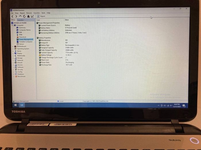 Ноутбук Б-клас Toshiba Satellite L50-B-1DR / 15.6" (1366x768) TN / Intel Core i5-4200U (2 (4) ядра по 1.6 - 2.6 GHz) / 8 GB DDR3 / 128 GB SSD / AMD Radeon R5 M230, 2 GB DDR3, 64-bit / WebCam б/в - изображение 11