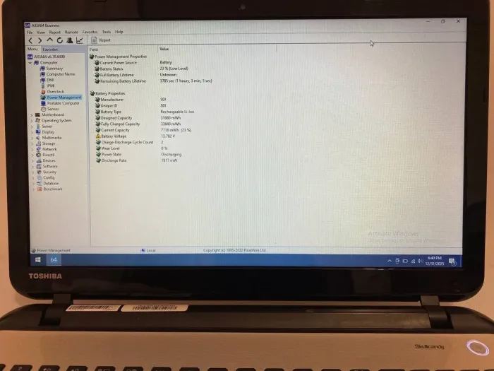 Ноутбук Б-клас Toshiba Satellite L50-B-1DR / 15.6" (1366x768) TN / Intel Core i5-4200U (2 (4) ядра по 1.6 - 2.6 GHz) / 8 GB DDR3 / 128 GB SSD / AMD Radeon R5 M230, 2 GB DDR3, 64-bit / WebCam б/в - зображення 11