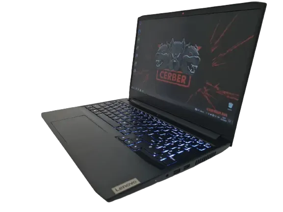Ігровий ноутбук Lenovo IdeaPad Gaming 3 / 15.6" (1920x1080) IPS / AMD Ryzen 5 5600H (6 (12) ядер по 3.3 - 4.2 GHz) / 8 GB DDR4 / 512 GB SSD / nVidia GeForce RTX 3050, 4 GB GDDR6, 128-bit / WebCam б/в - зображення 4