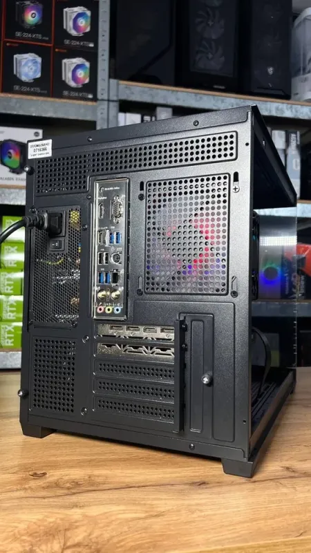 Збірка під замовлення: ігровий ПК Gamdias Aura GC10M ARGB Black Tower / AMD Ryzen 5 5600 (6 (12) ядер по 3.5 - 4.4 GHz) / 16 GB DDR4 / 1000 GB SSD M.2 / AMD Radeon RX 6600, 8 GB GDDR6, 128-bit / 650W б/в - зображення 10