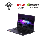 Ігровий ноутбук Lenovo Legion 5 15ACH6H / 15,6" (1920x1080) IPS / AMD Ryzen 5 5600H (6 (12) ядер по 3,3 - 4,2 ГГц) / 16 ГБ DDR4 / 960 ГБ SSD / nVidia GeForce RTX 3060, 6 ГБ GDDR6, 192-біт / Веб-камера б/в