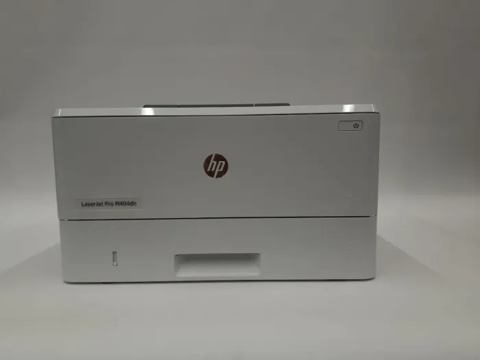 Принтер HP LaserJet Pro M404dn / Лазерний монохромний друк / 1200x1200 dpi / A4 / 38 стор/хв / USB 2.0, Ethernet / Дуплекс б/в - зображення 2
