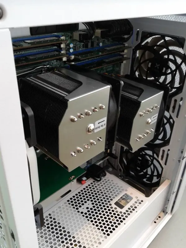 Сервер Mid Vinga Tower / 2x Intel Xeon E5-2699 v4 (18 (36) ядер по 2.2 - 3.6 GHz) / 128 GB DDR4 / 1 TB HDD / 1000W б/в - зображення 19