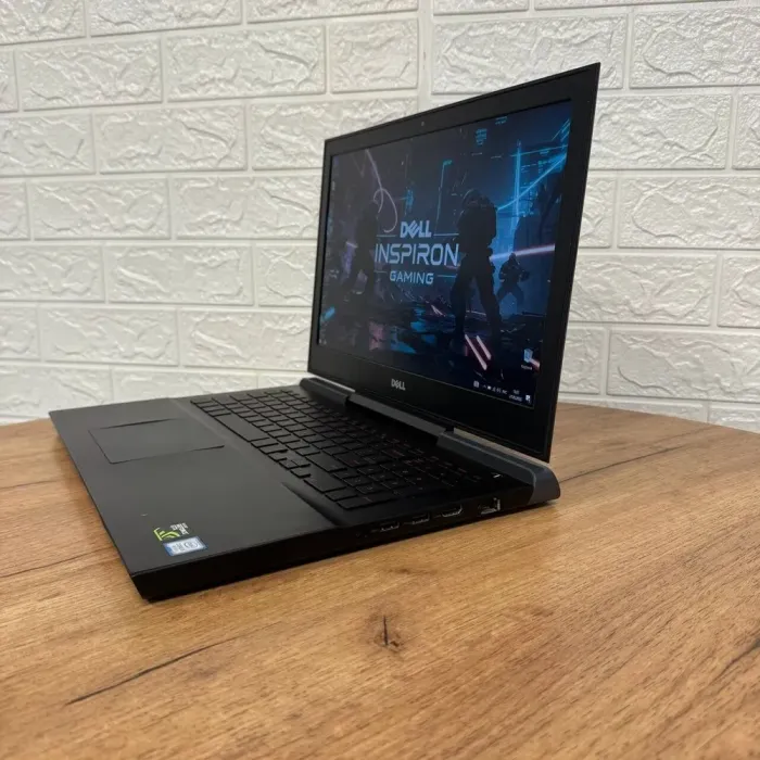 Ігровий ноутбук Б-класу Dell Inspiron 15 Gaming 7567 / 15.6" (1920x1080) IPS / Intel Core i5-7300HQ (4 ядра по 2,5 - 3,5 ГГц) / 16 ГБ DDR4 / 128 ГБ SSD M.2 + 1000 ГБ HDD / nVidia GeForce GTX 1050, 4 ГБ GDDR5, 128-bit / WebCam б/в - зображення 5