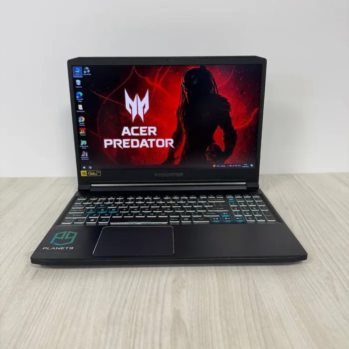 Ігровий ноутбук Б-класу Acer Predator Triton 300 PT315-52 / 15.6" (1920x1080) IPS / Intel Core i7-10750H (6 (12) ядер по 2.6 - 5.0 GHz) / 32 GB DDR4 / 1000 GB SSD NVMe / nVidia GeForce RTX 2070 Max-Q, 8 GB GDDR6, 256-bit / WebCam б/в - зображення 2