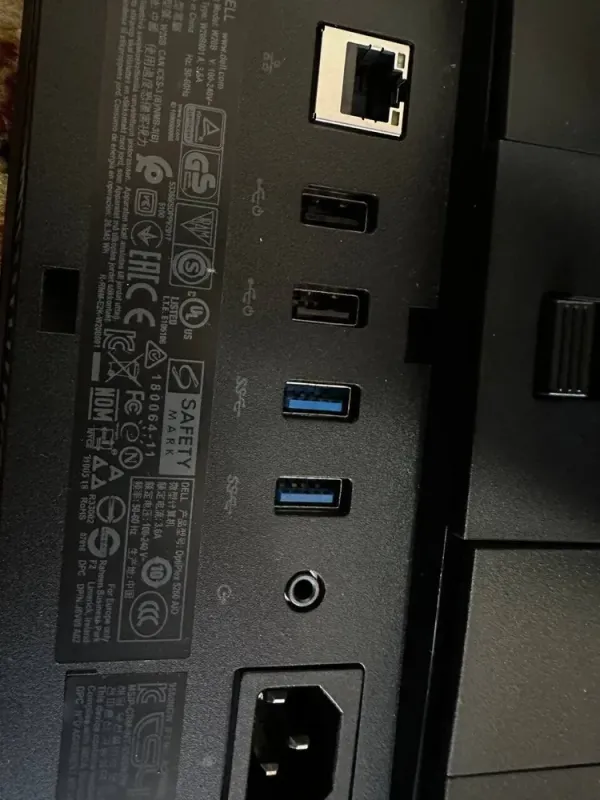 Моноблок Dell OptiPlex 5260 AIO / 21.5" (1920x1080) IPS / Intel Core i5-8500 (6 ядер по 3.0 - 4.1 GHz) / 16 GB DDR4 / 256 GB SSD + 500 GB HDD / Intel UHD Graphics 630 / WebCam б/в - зображення 7