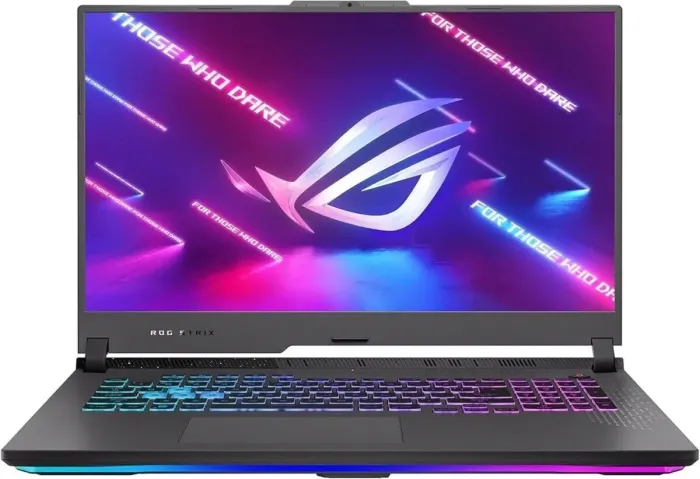Ігровий ноутбук Asus ROG Strix G17 G713PV / 17,3” (2560x1440) IPS / AMD Ryzen 9 7845HX (12 (24) ядер по 3.0 - 5.2 GHz) / 16 GB DDR5 / 1000 GB SSD / nVidia GeForce RTX 4060, 8 GB GDDR6, 128-bit / WebCam / Win 11 б/в - зображення 2
