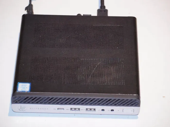 Неттоп HP EliteDesk 800 G4 Desktop Mini USFF / Intel Core i5-8500 (6 ядер по 3.0 - 4.1 GHz) / 8 GB DDR4 / 128 GB SSD / Intel UHD Graphics 630 / DisplayPort б/в - зображення 10