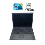 Ноутбук Dell Vostro 1510 / 15.4" (1280x800) TN / Intel Core 2 Duo T5870 (2 (2) ядра по 2.0) / 4 GB DDR2 / 160 GB HDD / Intel HD Grafics / WebCam б/в