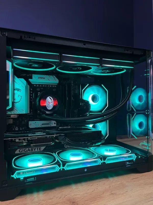 Збірка під замовлення: ігровий ПК GameMax Hype-M Black Tower / AMD Ryzen 7 7800X3D (8 (16) ядер по 4.2 - 5.0 GHz) / 32 GB DDR5 / 1000 GB SSD M.2 / nVidia GeForce RTX 5070, 12 GB GDDR7, 192-bit / 750W - зображення 10