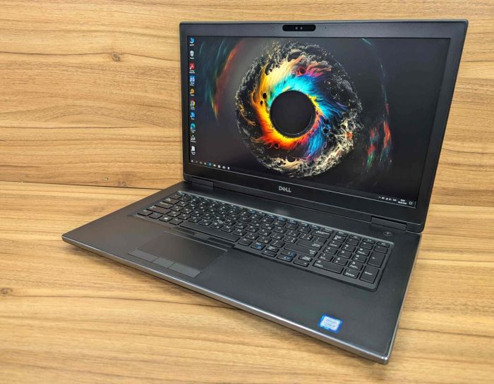 Мобільна робоча станція Dell Precision 7730 / 17,3" (1920x1080) IPS / Intel Core i9-8950HK (6 (12) ядер по 2,9 - 4,8 ГГц) / 32 ГБ DDR4 / 500 ГБ SSD / nVidia Quadro P4200, 8 ГБ GDDR5, 256-біт / WebCam / Windows 10 б/в - зображення 5