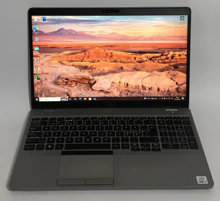 Мобільна робоча станція Б-класу Dell Precision 3551 / 15,6" (1920x1080) IPS / Intel Core i7-10750H (6 (12) ядер по 2,6 - 5,0 ГГц) / 32 ГБ DDR4 / 512 ГБ SSD NVMe / nVidia Quadro P620, 4 ГБ GDDR5, 128-біт / WebCam / Win 10 Pro б/в - зображення 2