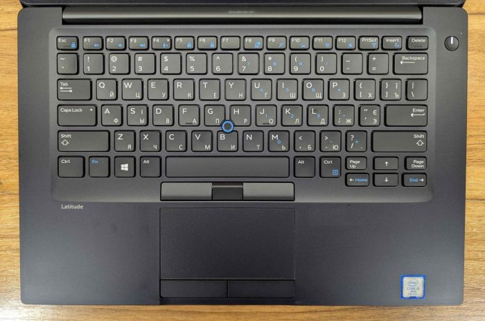 Ультрабук Dell Latitude 7480 / 14" (1366x768) TN / Intel Core i5-7300U (2 (4) ядра по 2.6 - 3.5 GHz) / 8 GB DDR4 / 256 GB SSD / Intel HD Graphics 620 / WebCam / HDMI / Windows 10 б/в - зображення 5