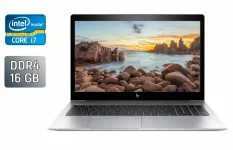 Ультрабук Б-клас HP EliteBook 850 G5 / 15.6" (1920x1080) IPS / Intel Core i7-7600U (2 (4) ядра по 2.8 - 3.9 GHz) / 16 GB DDR4 / 512 GB SSD / Intel HD Graphics 620 / HDMI / Fingerprint / Windows 10 б/в