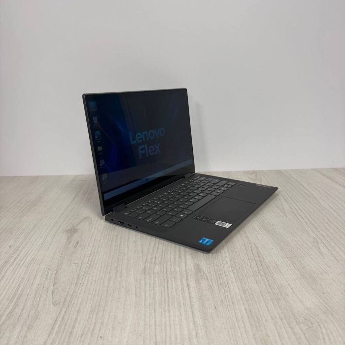 Ноутбук-трансформер Lenovo IdeaPad Flex 5 14ITL05 x360 / 14" (1920x1080) IPS Touch / Intel Core i5-1135G7 (4 (8) ядра по 2.4 - 4.2 GHz) / 4 GB DDR4 / 128 GB SSD M.2 / Intel Iris Xe Graphics / NoWebCam б/в - зображення 5