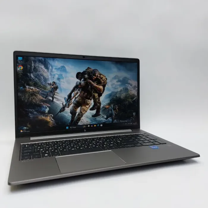 Мобільна робоча станція HP ZBook Power 15 G8 / 15,6'' (1920x1080) IPS Touch / Intel Core i7-11850H (8 (16) ядер по 2,5 - 4,8 ГГц) / 16 ГБ DDR4 / 512 ГБ SSD / nVidia RTX A2000, 4 ГБ GDDR6, 128-біт / WebCam б/в - зображення 2