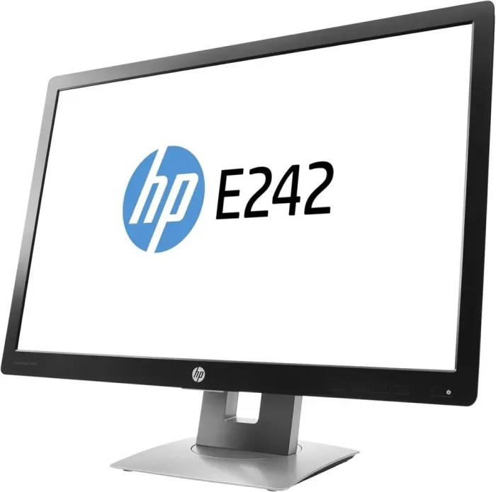 Монітор HP EliteDisplay E242 / 24" (1920x1200) IPS / 1x HDMI, 1x DP, 1x VGA, 3x USB 2.0 / VESA 100x100 / Pivot б/в - зображення 5