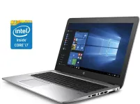 Ноутбук HP EliteBook 850 G3 / 15.6" (1920x1080) TN / Intel Core i7-6600U (2 (4) ядра по 2.6 - 3.4 GHz) / 8 GB DDR4 / 256 GB SSD M.2 / Intel HD Graphics 520 / WebCam б/в