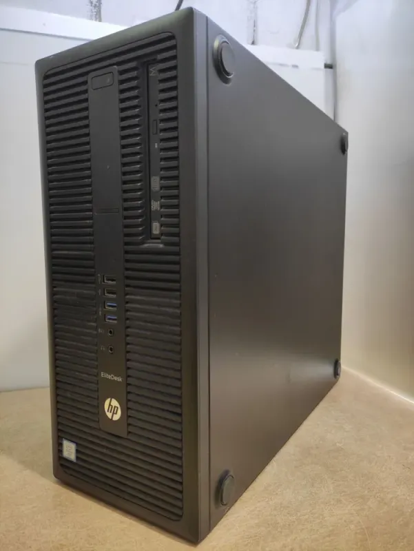 Комп'ютер HP EliteDesk 800 G2 Tower / Intel Core i7-6700 (4 (8) ядра по 3.4 - 4.0 GHz) / 16 GB DDR4 / 120 GB SSD + 500 GB HDD / Intel HD Graphics 530 / DVD-ROM б/в - зображення 4