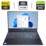 Ігровий ноутбук Lenovo Legion Y540-15IRH / 15.6" (1920x1080) IPS / Intel Core i5-9300H (4 (8) ядра по 2.4 - 4.1 GHz) / 16 GB DDR4 / 512 GB SSD / nVidia GeForce RTX 2060, 6 GB GDDR6, 192-bit / WebCam б/в