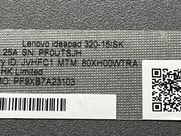 Ноутбук  Б-клас Lenovo 320-15ISK / 15.6" (1366x768) TN / Intel Core i3-6006U (2 (4) ядра по 2.0 GHz) / 4 GB DDR4 / 120 GB SSD / nVidia GeForce 920MX, 2 GB GDDR3, 64-bit / WebCam б/в - зображення 7